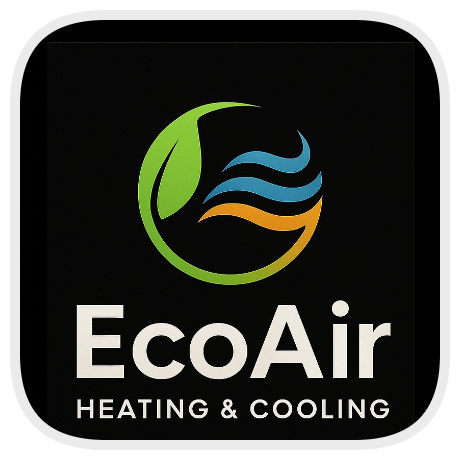 Ecoair heating and cooling logo